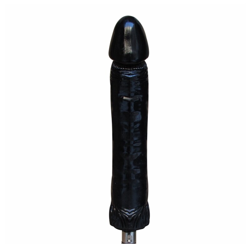 Automatic Sex Machine Attachment Big Black Dildo Silicone Dildo 26cm Length 5.5cm Width