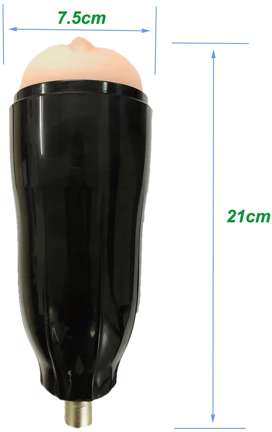 Male Masturbation Cup for 3 Prongs Massage Machine, Male 3XLR Massage Machine Attachments