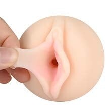 Realistic Emulational Male Masturbation Cup for Oral Sex