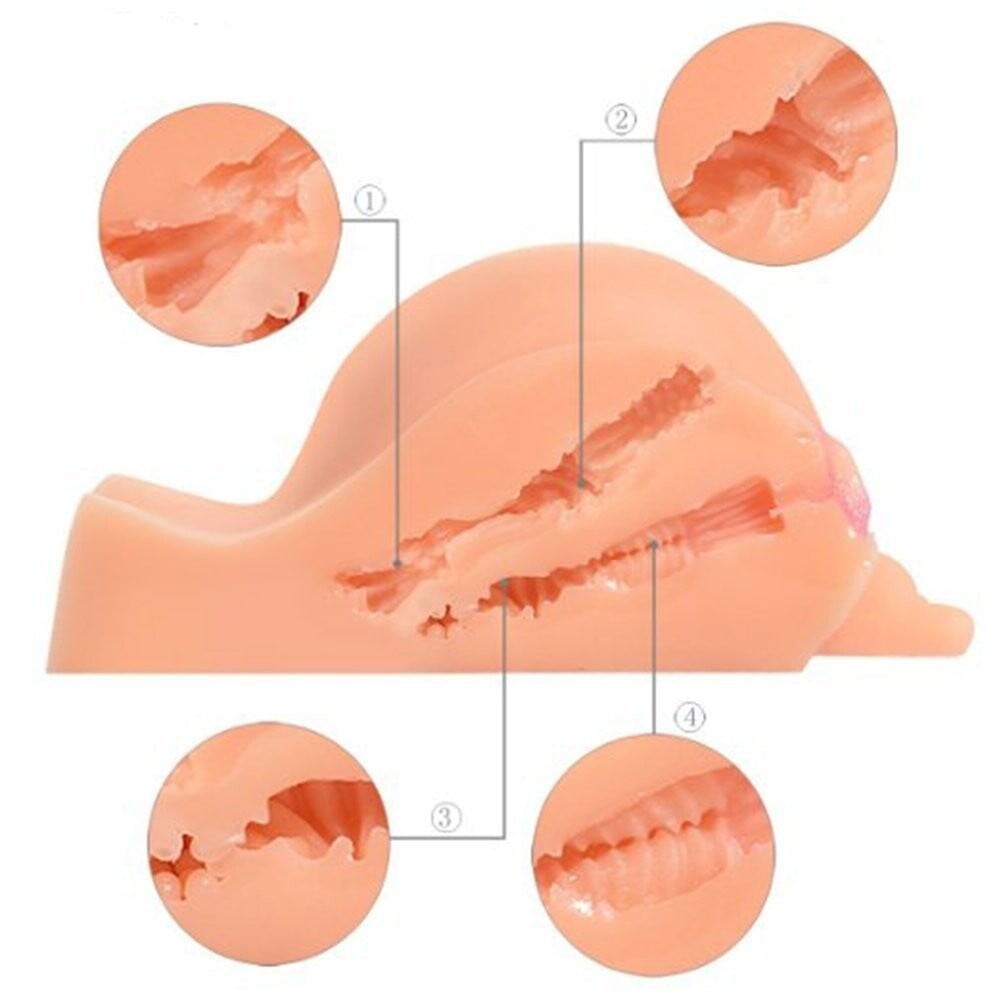 Realistic Solid Sex Doll Pussy Ass Masturbator Masturbation For Men Male Exotic Sex Toy