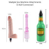 Jessky 3XLR Dildo & Masturbator Cup Set for Sex Machines - Men & Women