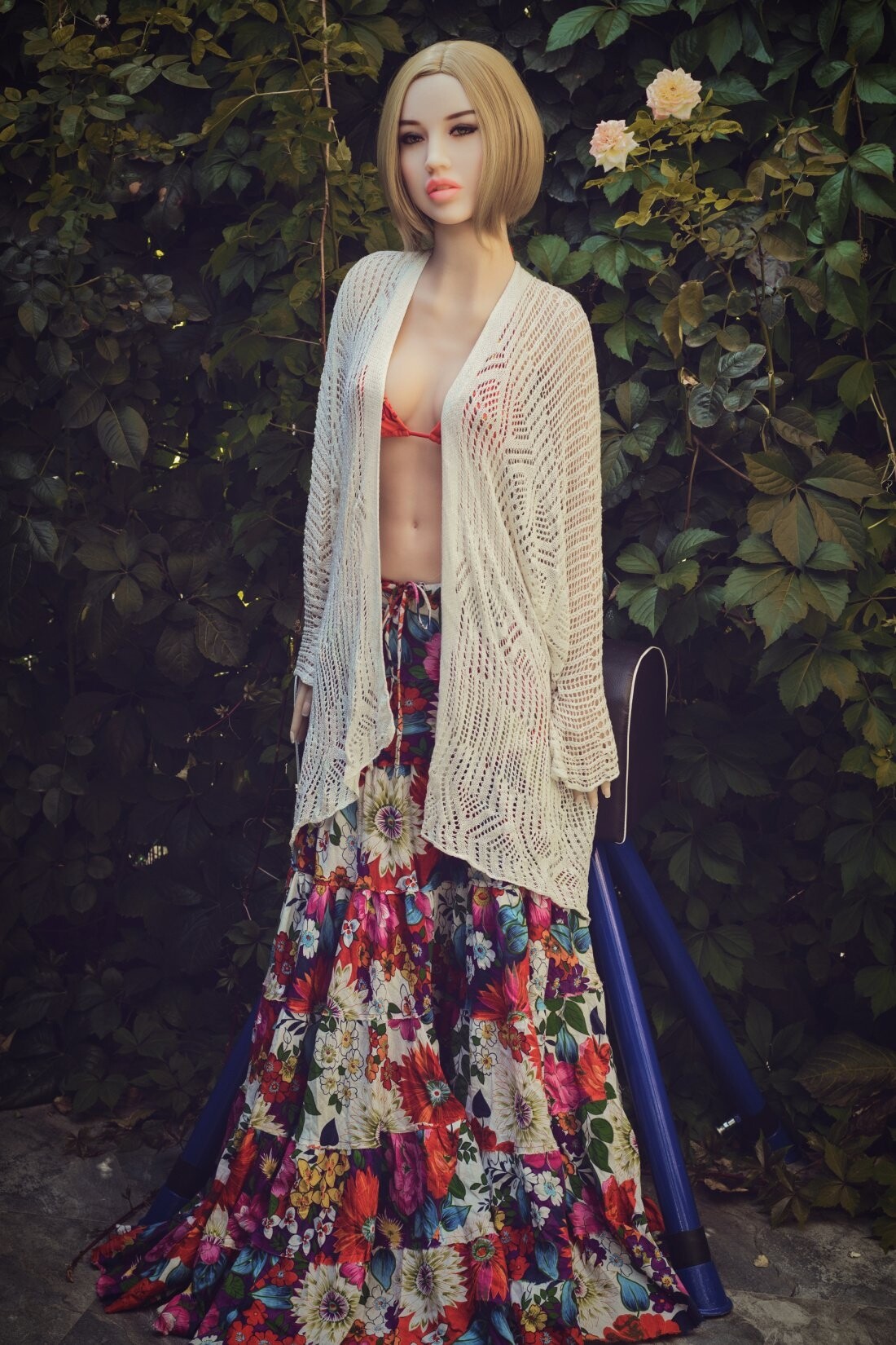 158cm 5.18ft Echtes Silikon Sexpuppen Voller Oral Realistische Erwachsene Liebespuppe