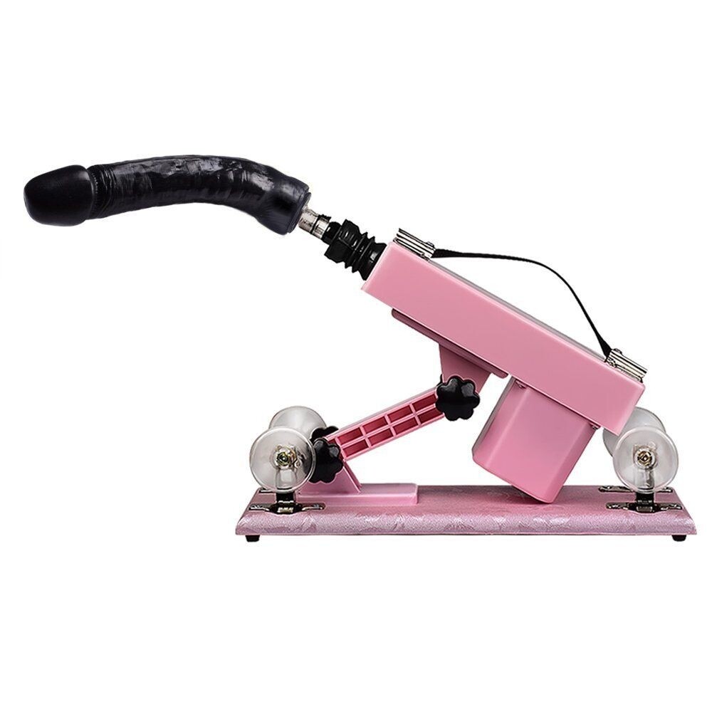 Automatische Sex Machine mit 5PCS Dildo Attachments für Frauen Pink