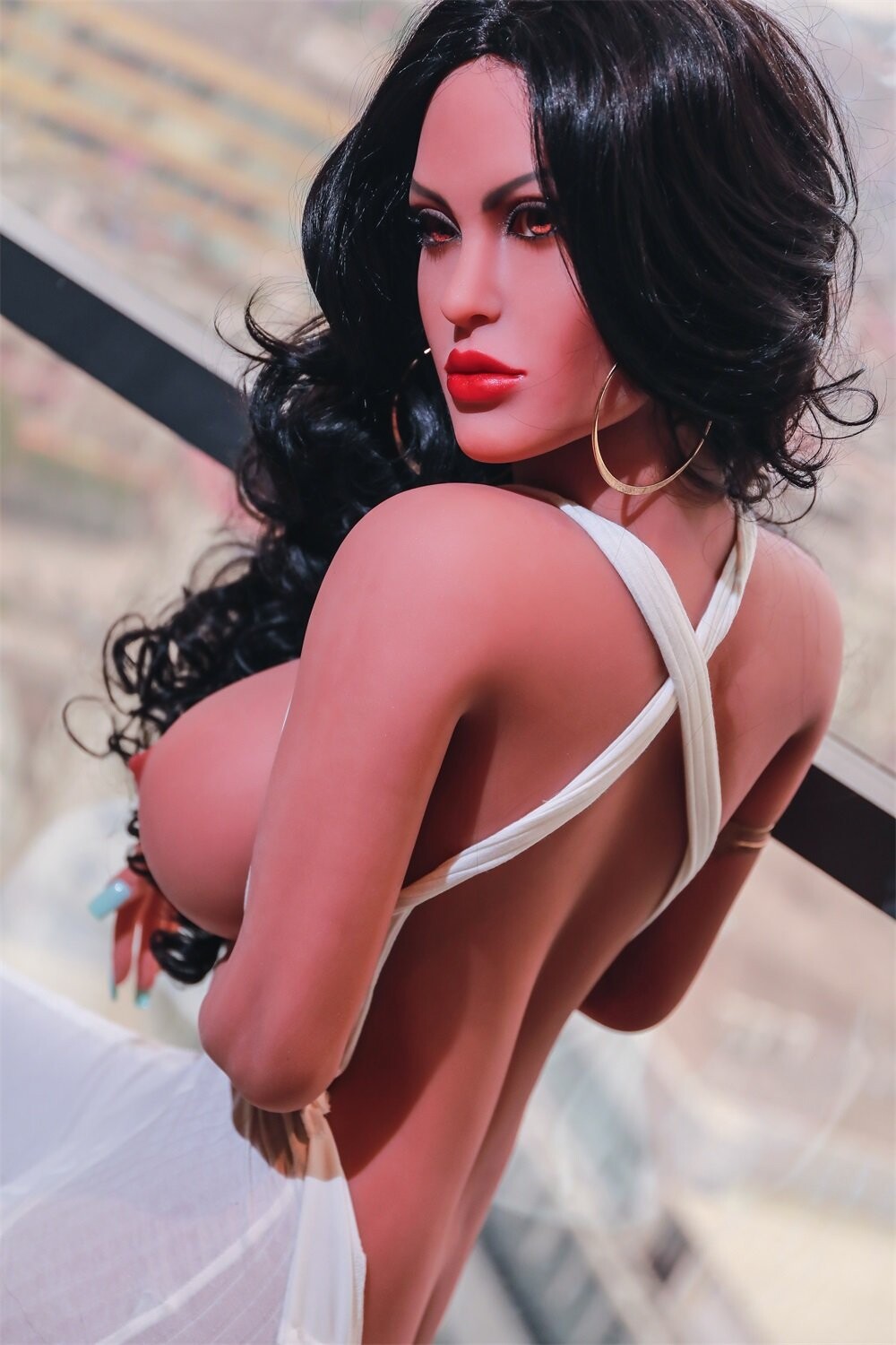 Große Brust Realistische Sexpuppe 170cm/5ft7 Lebensechte Liebespuppe