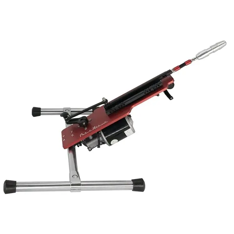 Neu eingetroffen: Spezialrabatt! 6-Gang Smart Sexmaschine mit kabelloser Fernbedienung in Rot/Schwarz