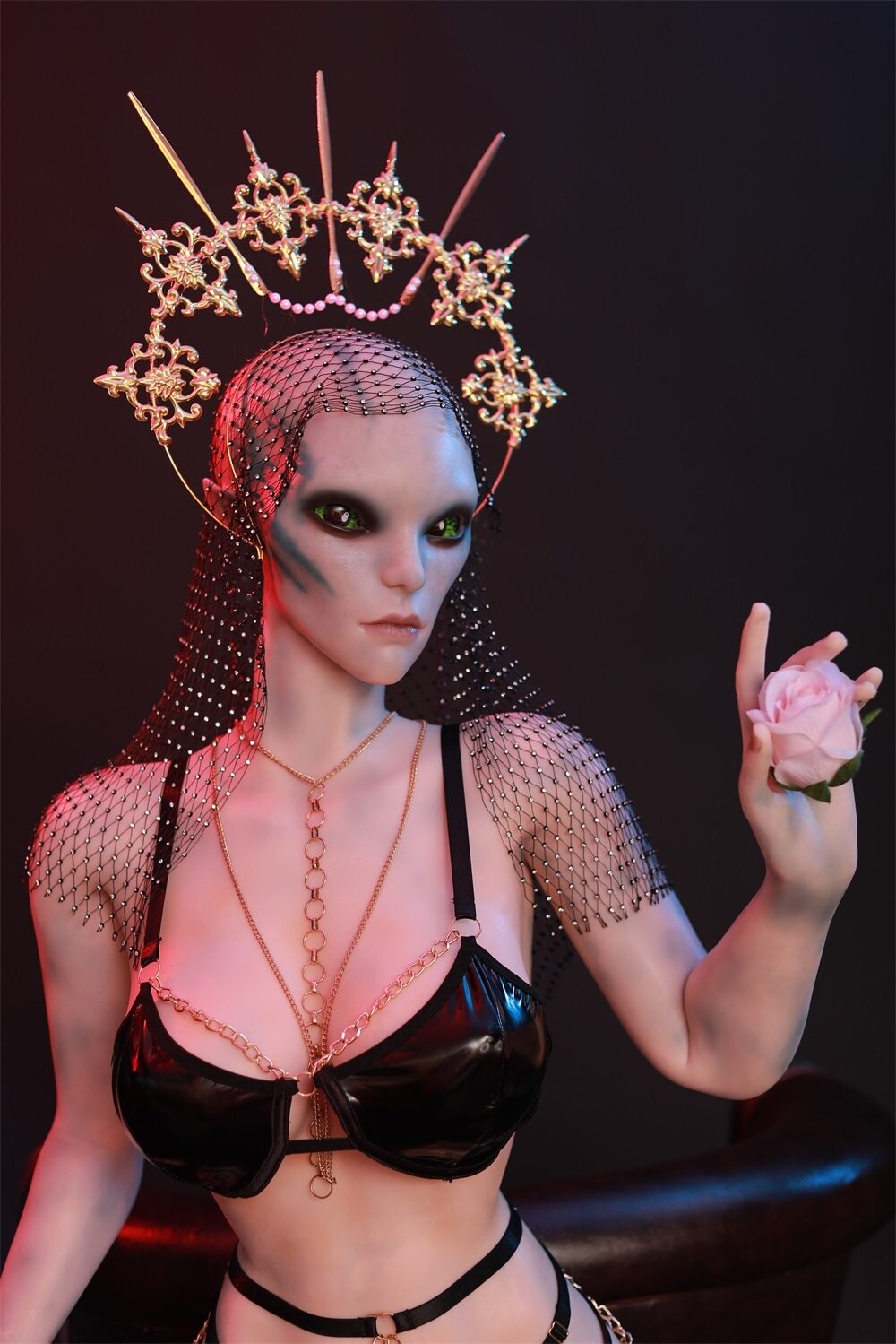 Realistische Elf-Fantasy-Sexpuppe für ultimativen Erwachsenenvergnügen