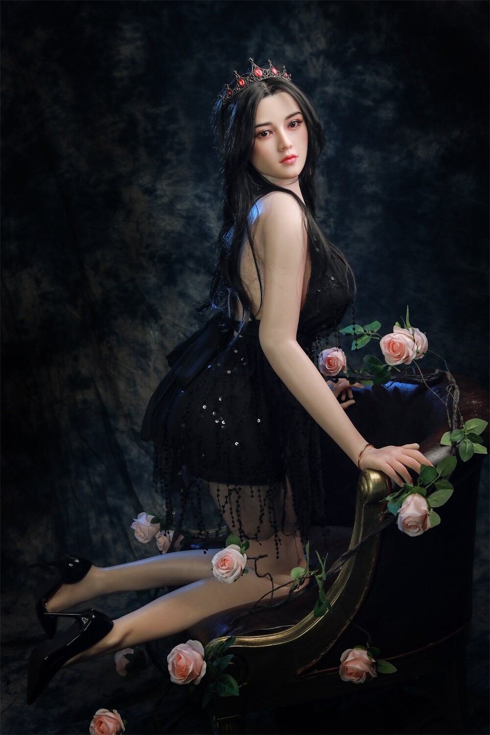 Sex Angel Liebespuppe mit Metallskelett und 3 Eingängen, realistische Sexpuppe 170 cm/5 Fuß 7 Zoll