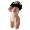 15.21LB/6.9kg 3 in 1 Weiblicher Torso mit Vagina, Anus, Brust für Männer Masturbation