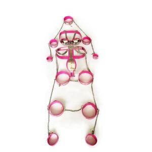 8 Stück/Set Edelstahl Keuschheitsgerät für Männer mit Käfig Luxuriöse Keuschheitsgürtel für Männer Keuschheitsgürtel mit Analplug BDSM Spielzeug