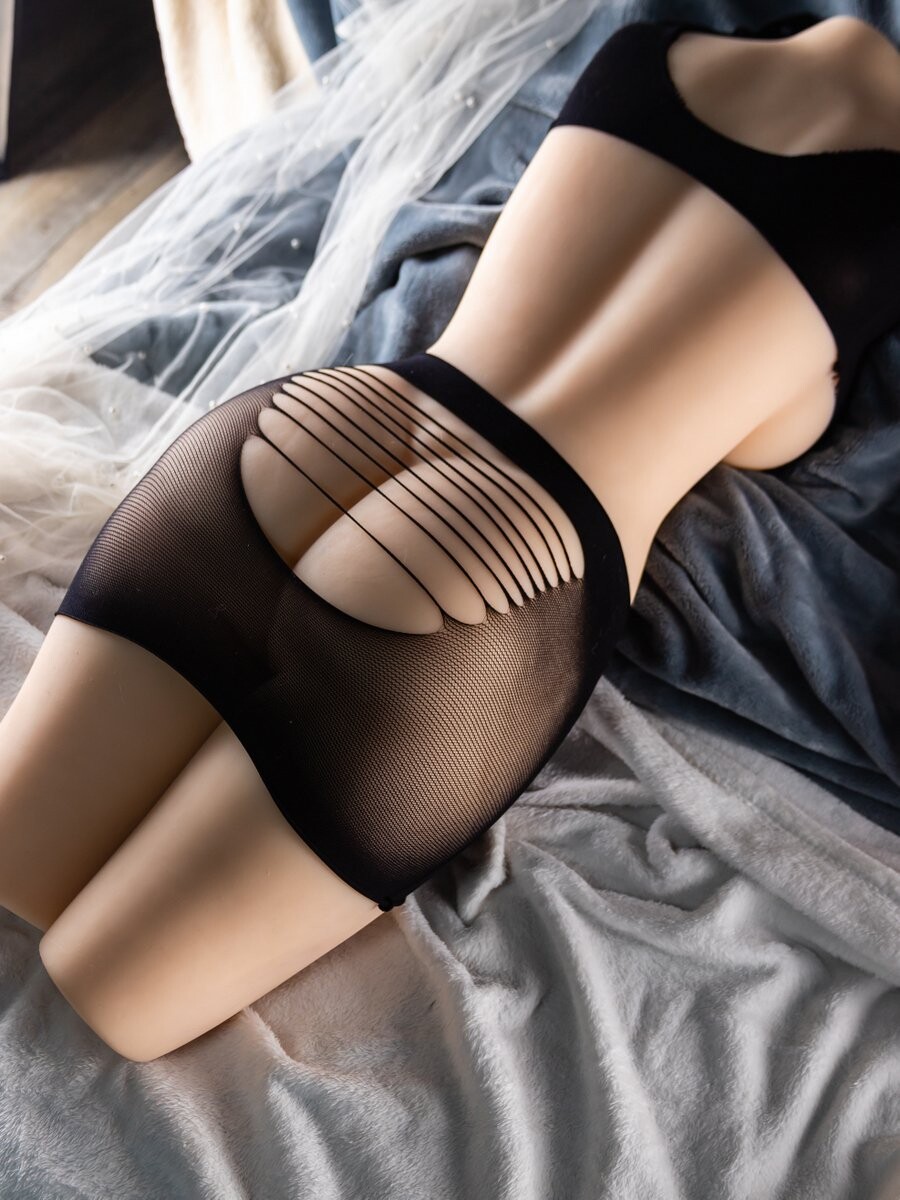 Torso masturbador masculino de 8.8 libras / 4 kg con senos grandes, vagina y ano