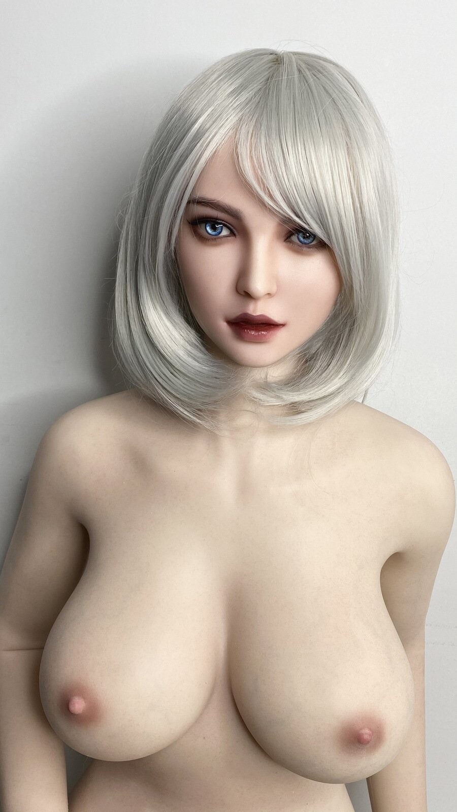 Muñeca de amor con grandes senos de silicona médica y juguete sexual realista de 5.51 pies/168 cm