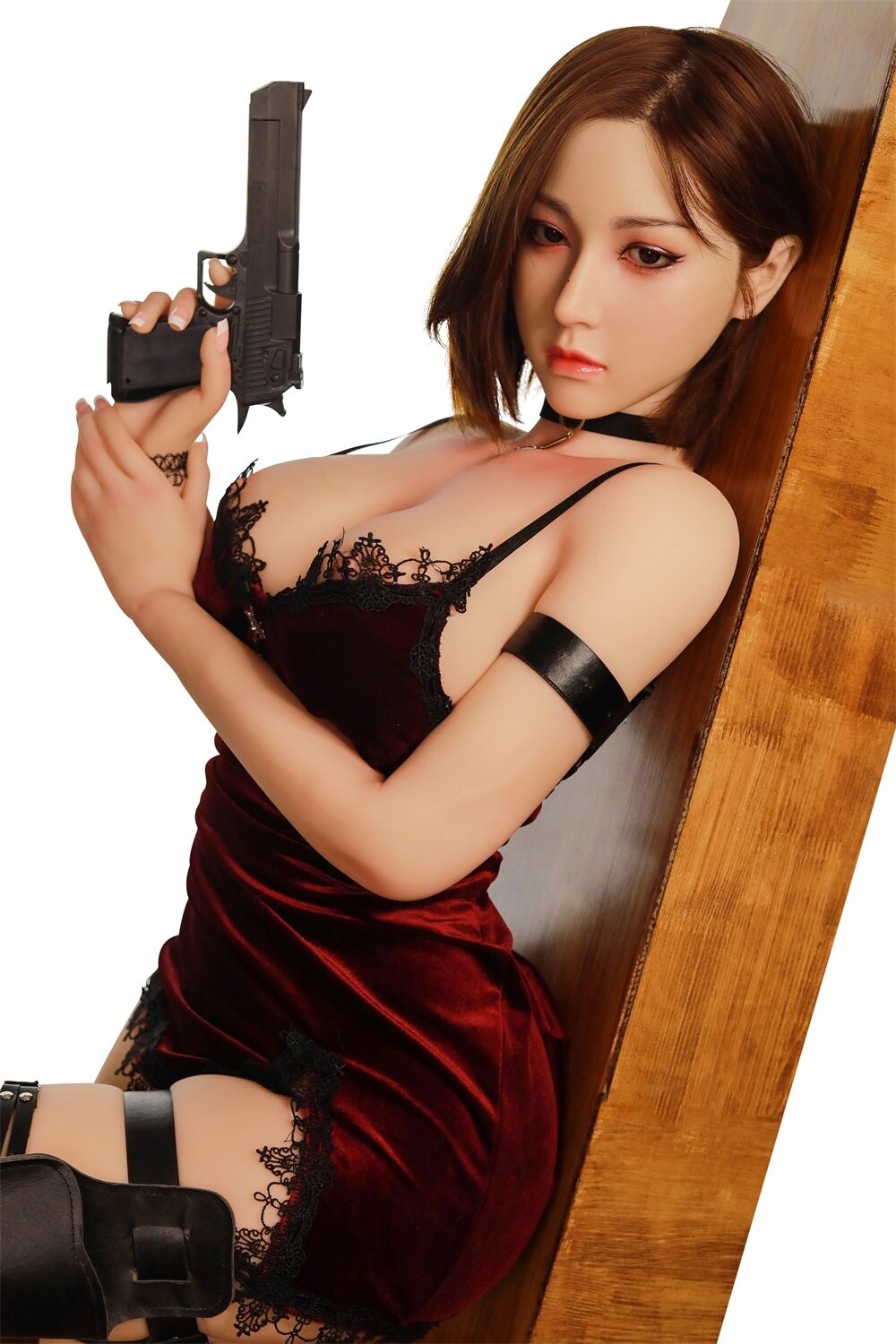 Muñeca Sexual de Grandes Senos con Esqueleto de Metal Juguetes Sexys 5.51ft/168cm