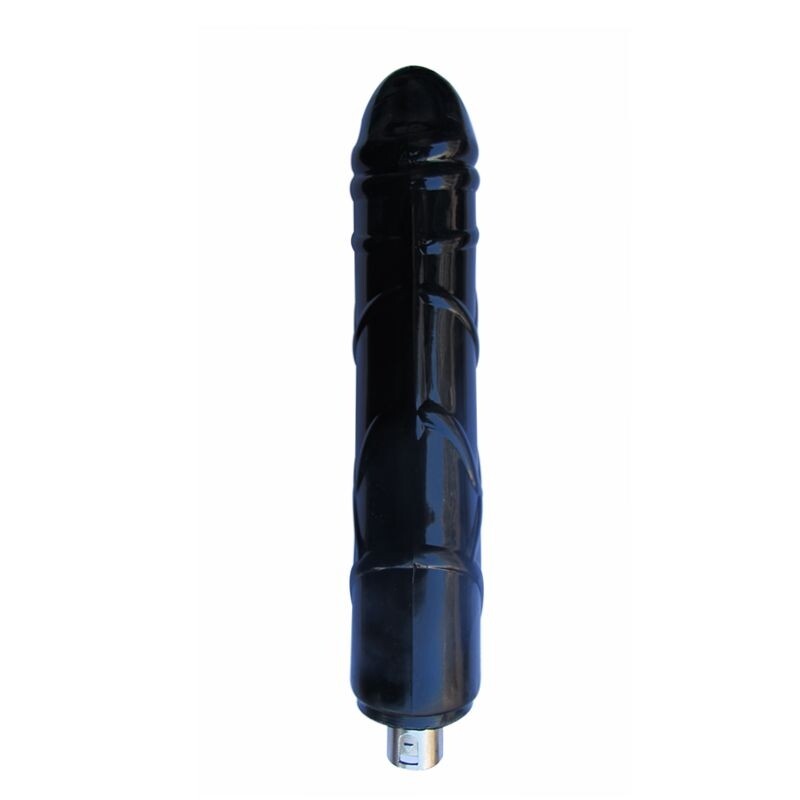 Consolador negro para mujeres, longitud 20cm, ancho 4cm, accesorios de pene de máquina sexual
