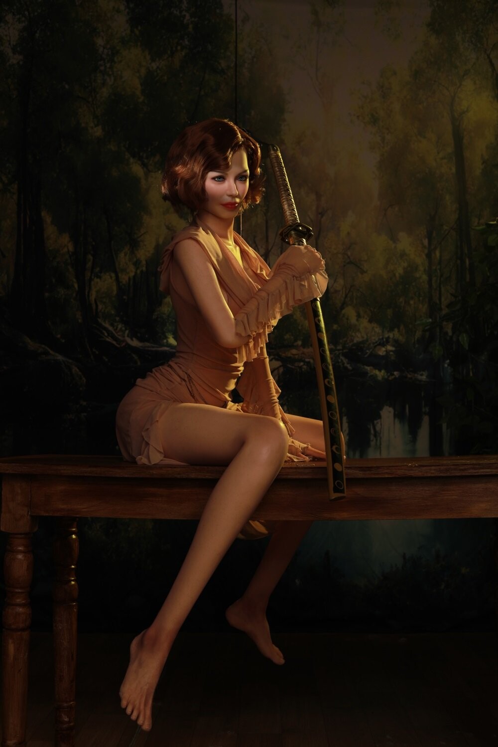 Muñeca Sexual de Silicona Curvilínea con Grandes Senos de 170 cm para una Experiencia Realista