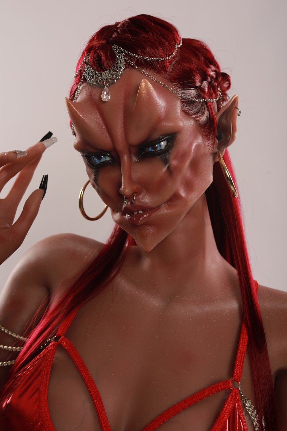 Muñeca de amor de elfo realista para juego de fantasía para adultos