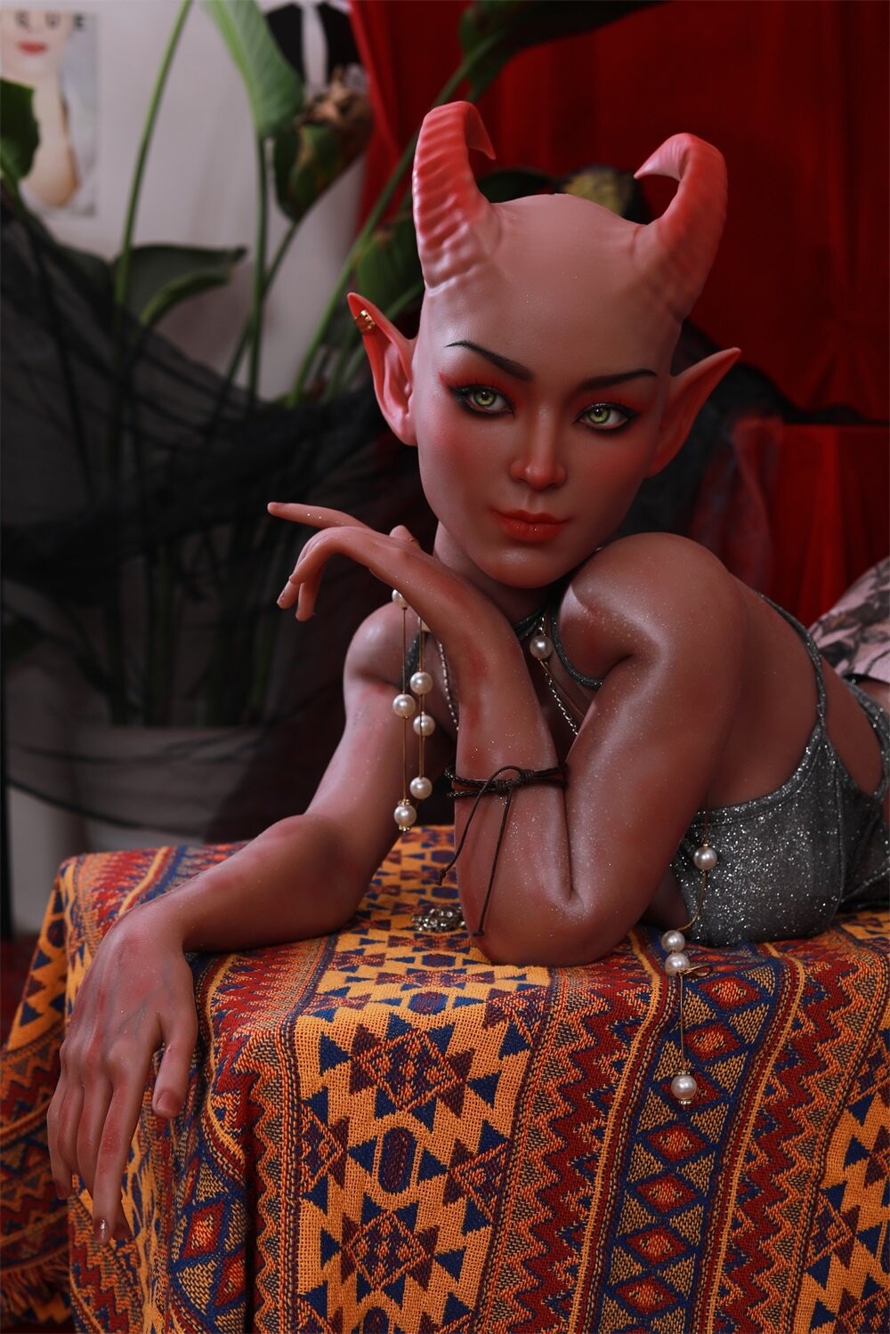 Muñeca sexual de fantasía de elfo premium con características detalladas