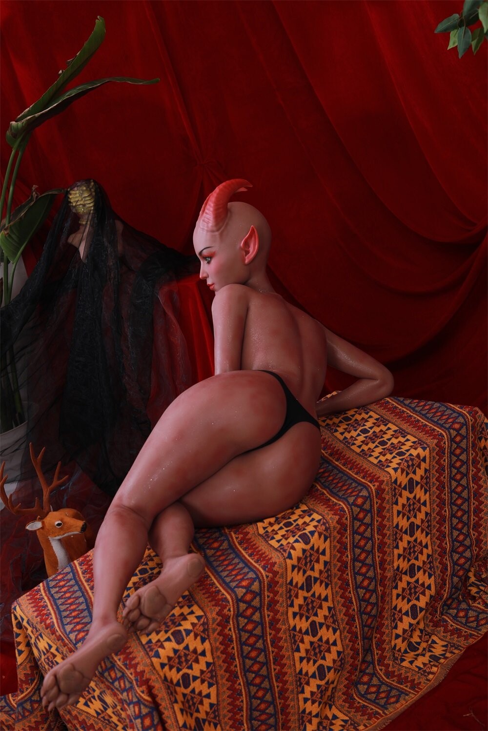 Muñeca sexual de fantasía de elfo premium con características detalladas