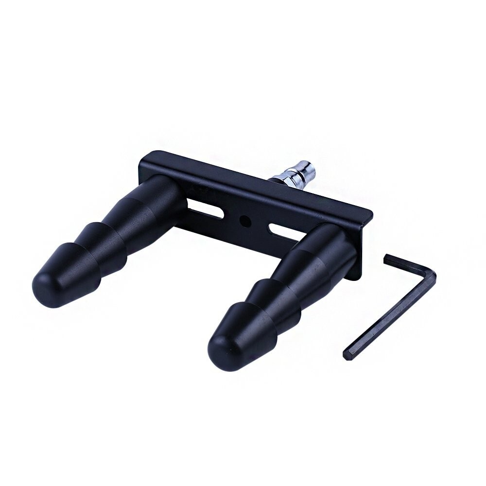 Adaptador de máquina sexual para consolador Vac-U-Lock, doble conector