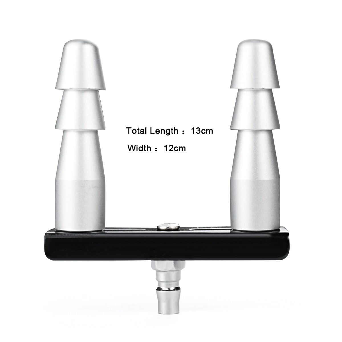 Adaptador de máquina sexual para consolador Vac-U-Lock, doble conector