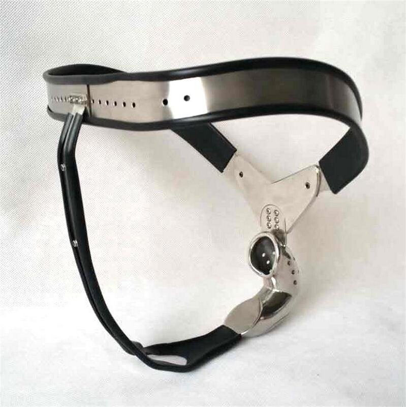 Cinturón de Castidad Masculino de Acero Inoxidable Dispositivo de Castidad Juguetes Sexuales para Hombres