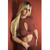Muñeca sexual realista sólida de amor femenina adulta de 158 cm 5.18 pies con gran trasero