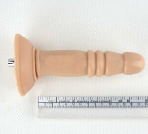5.7'' Anal Plug in Nude Color as Sex Machine Accessory, Small in Size suitable for Anal Sex Starters,Sex Toy