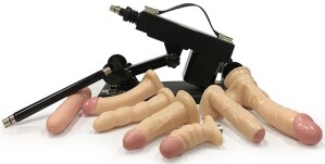 Sex Machine per donna con 7 accessori per dildo PCS + tubo di estensione