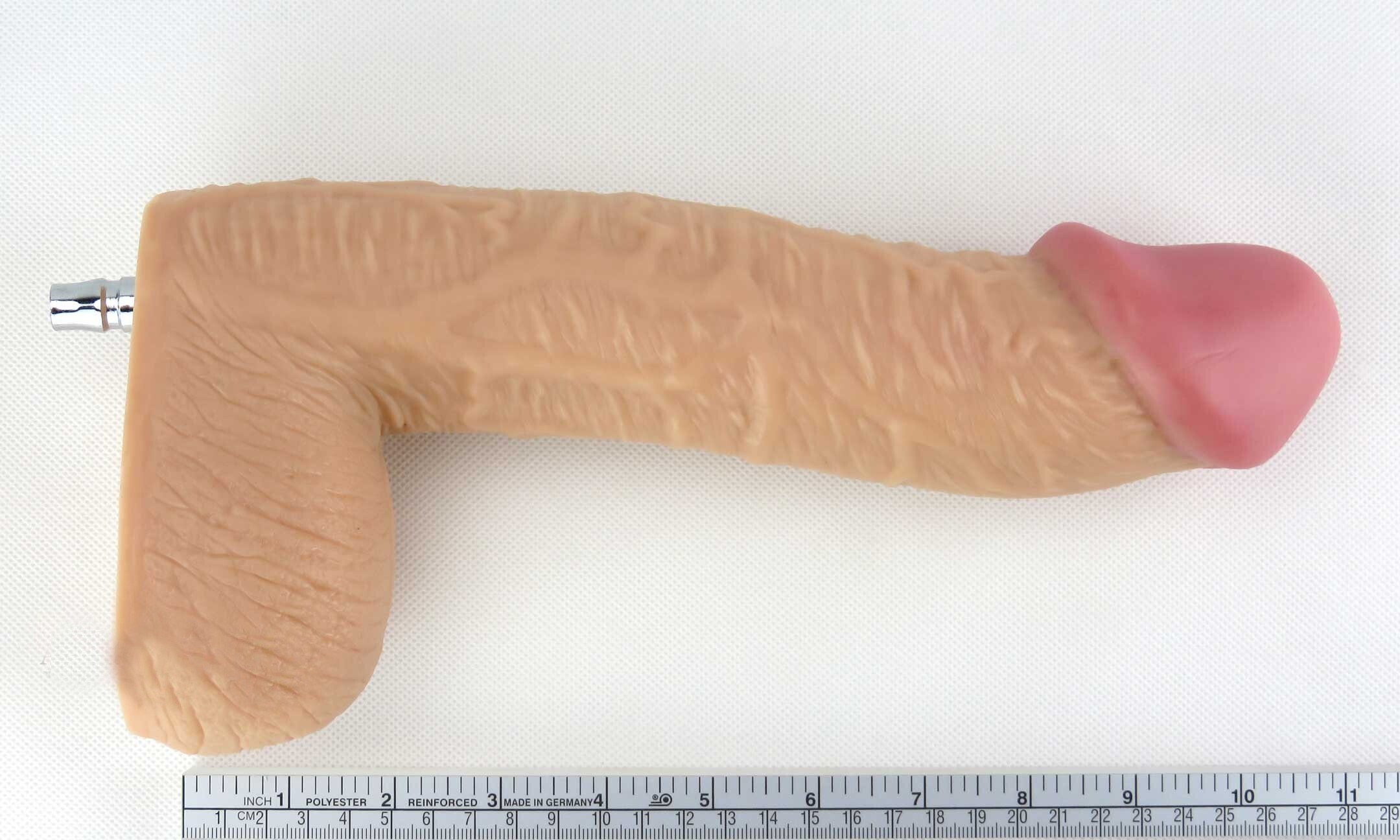11'' Mega 1st Large Dildo voor Premium Sex Machine Accessoire Flesh