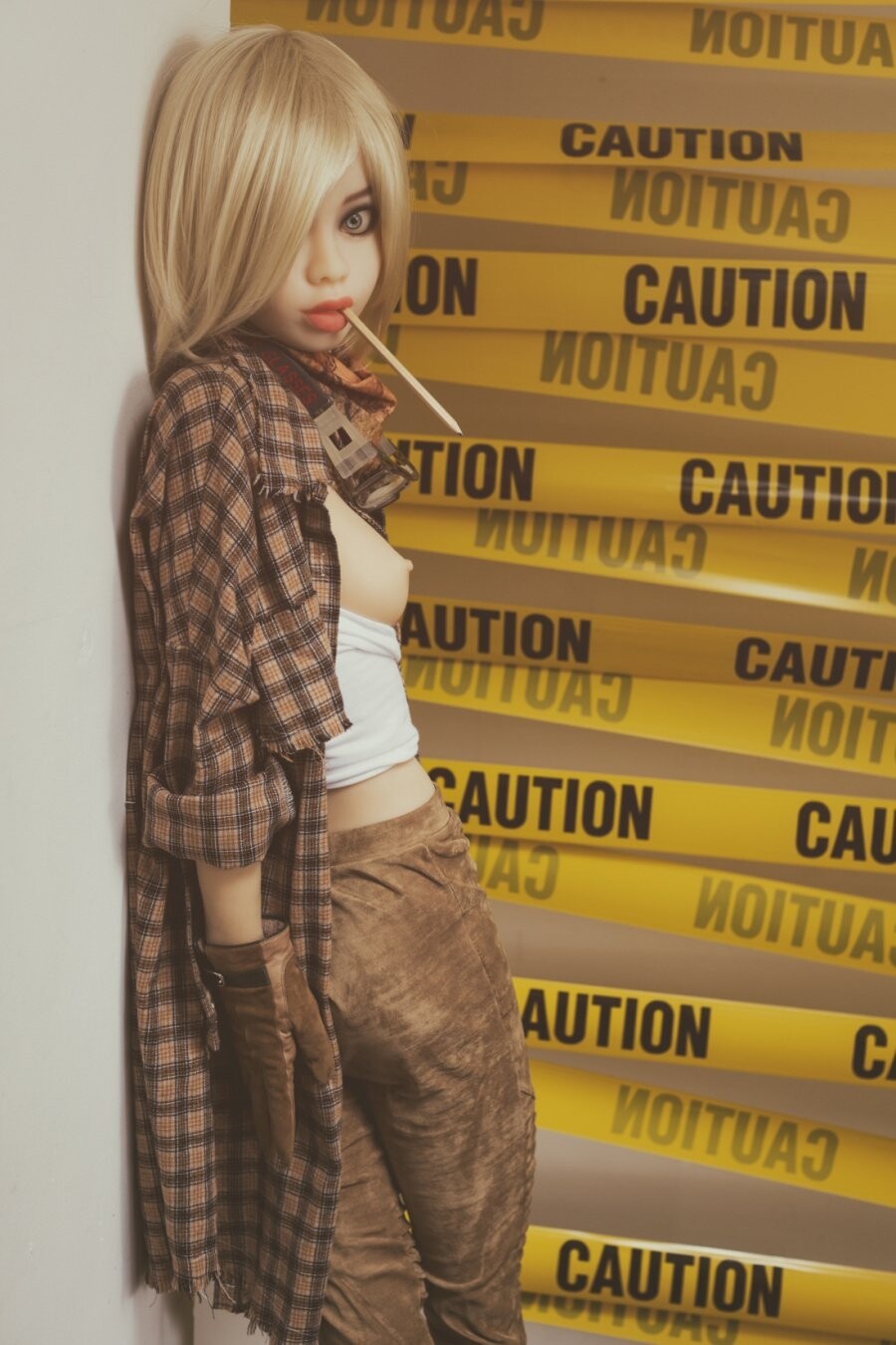 168cm 5.51ft Sekspop Levensechte Liefdespop D Cup Met Realistische 3 Mondeling