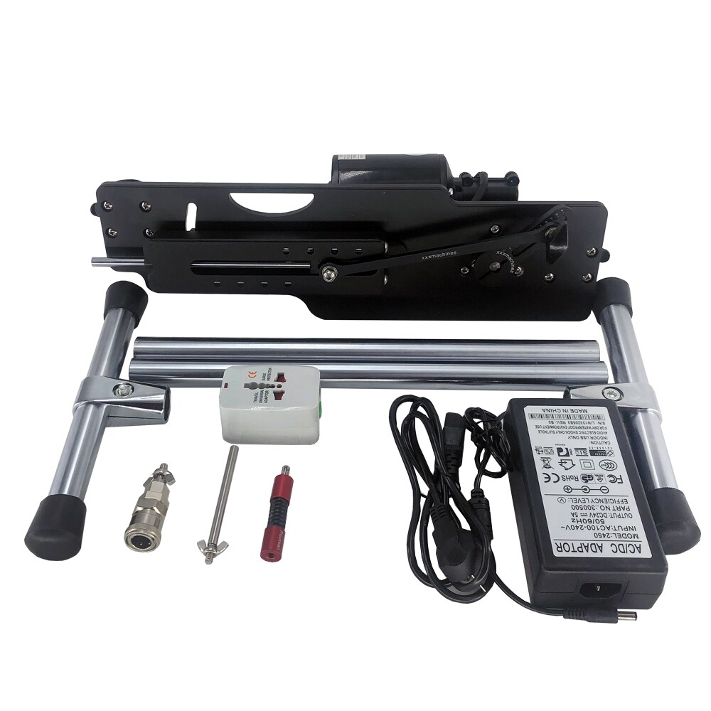 6 Speed Smart Remote Control Seksmachine Met 3 Stuks Grote Dildo's, Vaginabeker voor Koppel