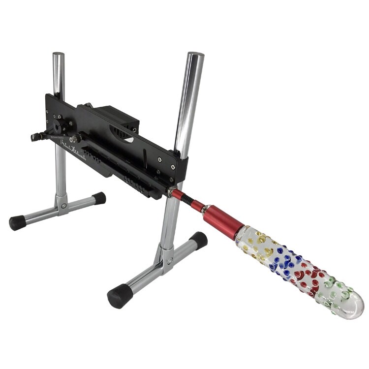 6 Speed Smart Remote Control Seksmachine Met 3 Stuks Grote Dildo's, Vaginabeker voor Koppel