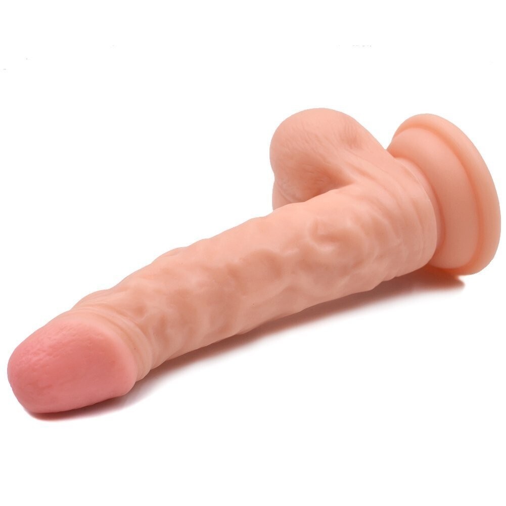 6.7'' Venis Zuignap Dildo Dong met ballen - Realistische Penis Seksspeeltjes voor Beginnerspelers 