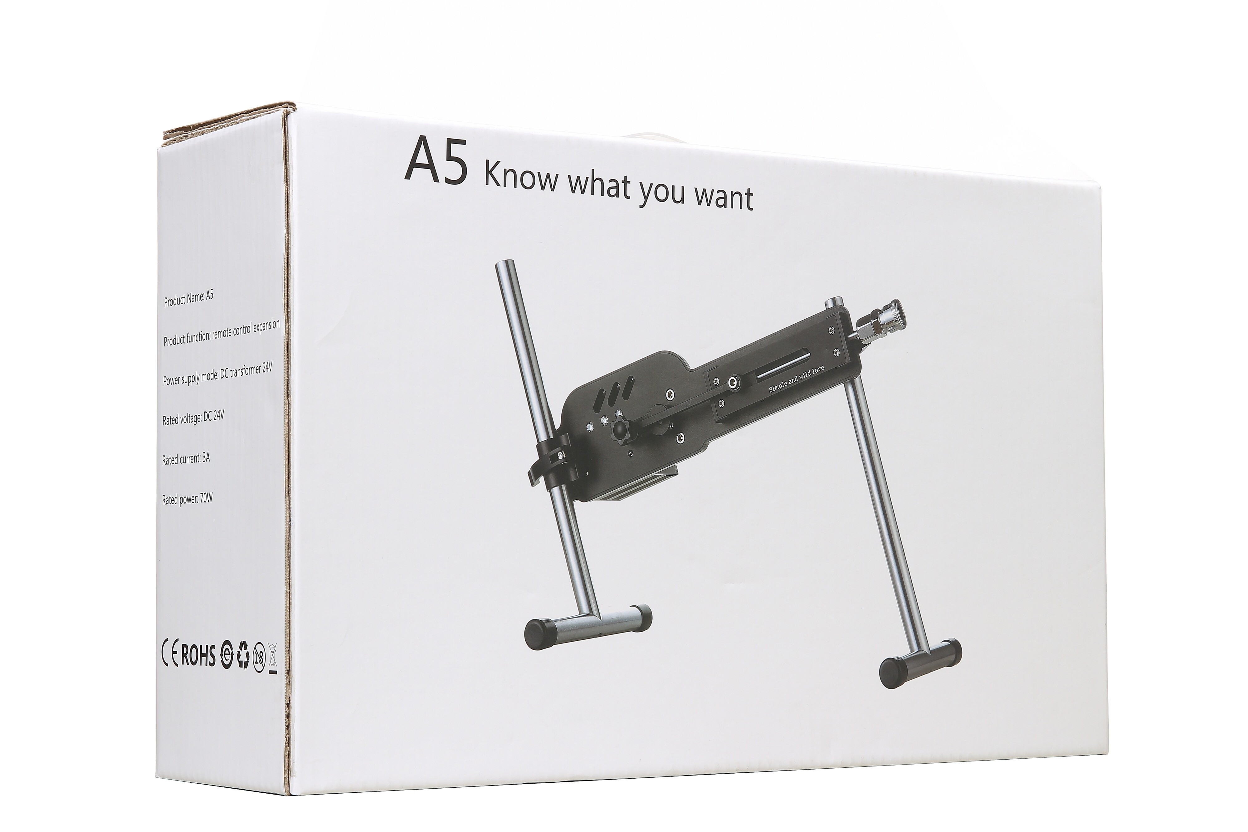 APP en Afstandsbediende Seks Klote Machine Met 6 Stukken Accessoires