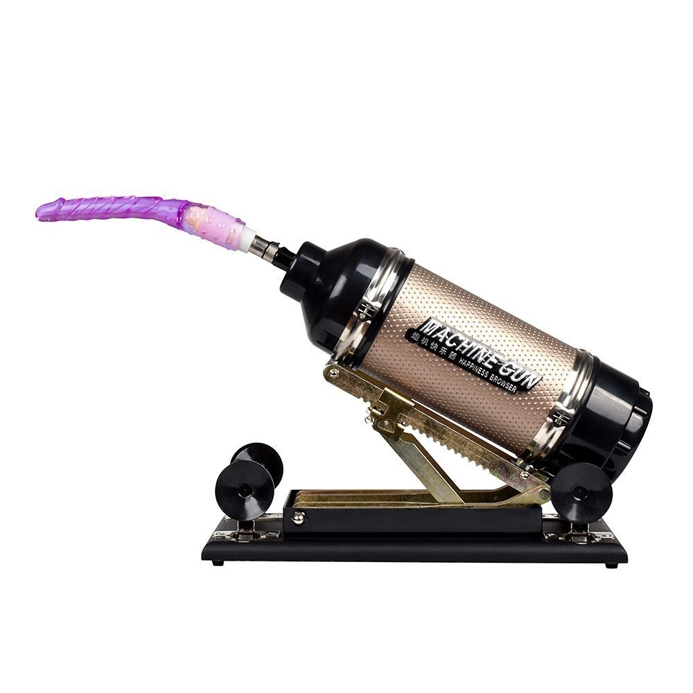 Automatische sekspistool voor vrouwen met 4 stuks dildo-accessoires seksspeeltjes voor vrouwen