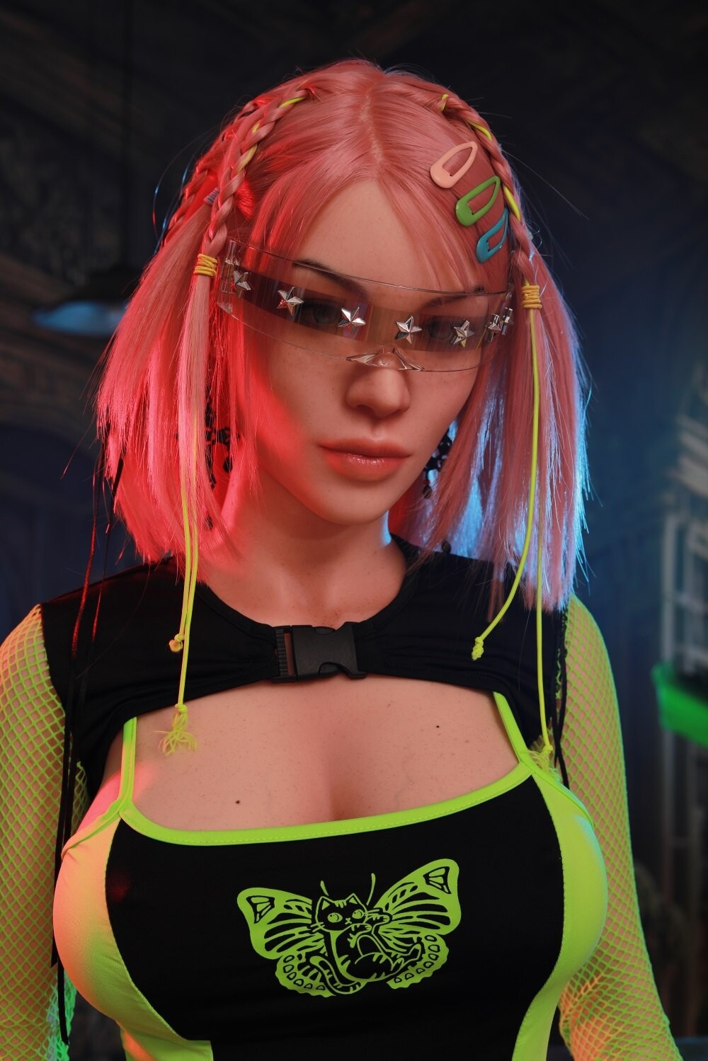 Volledige Silicoon Sekspop 170cm met Grote Borsten en Levensechte Huidtextuur