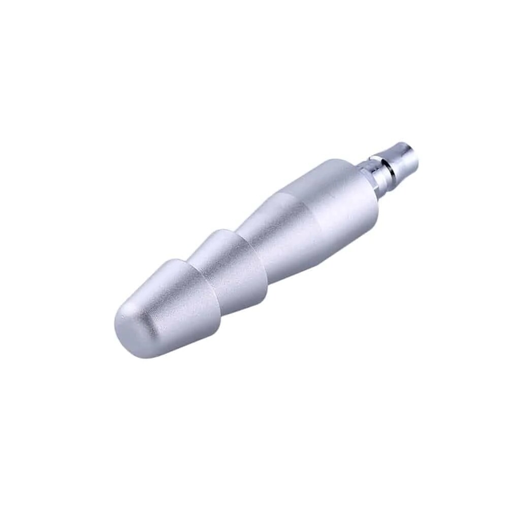 Hard Lock Seksmachine Accessoire, Enkele Dildo Vac-u-Lock Houder (Zilver)