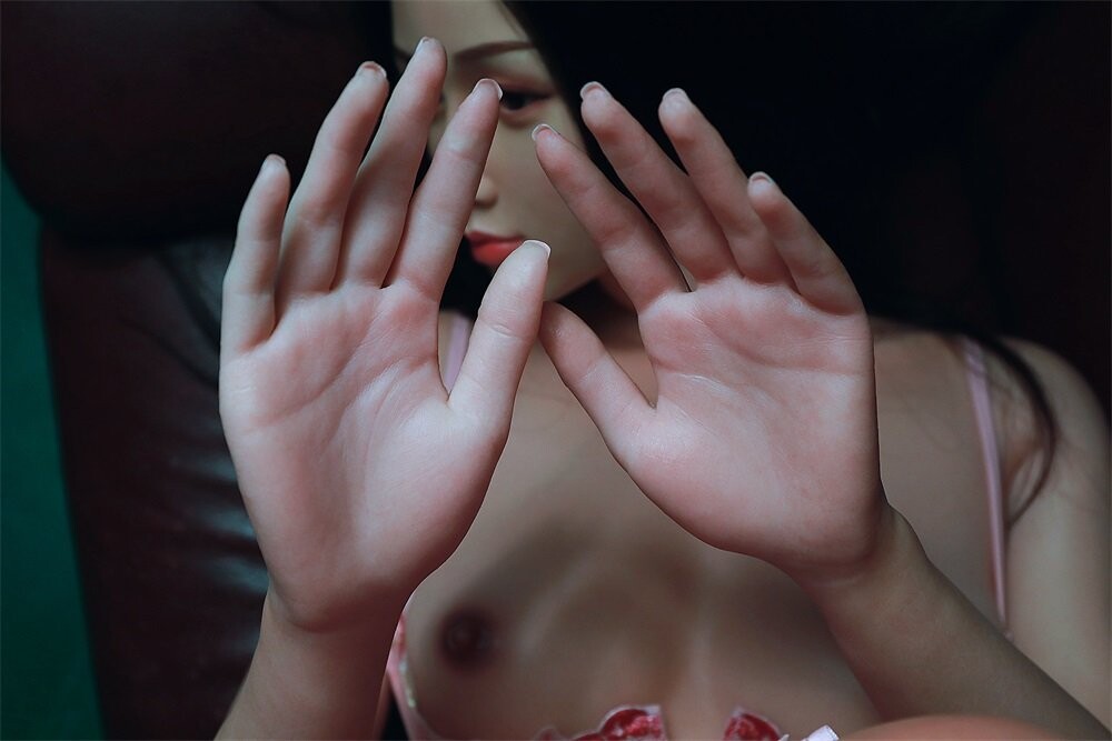 Levensechte siliconen sekspop volledige grootte lichaam met 3 gaten en realistische kenmerken 5ft5/165cm