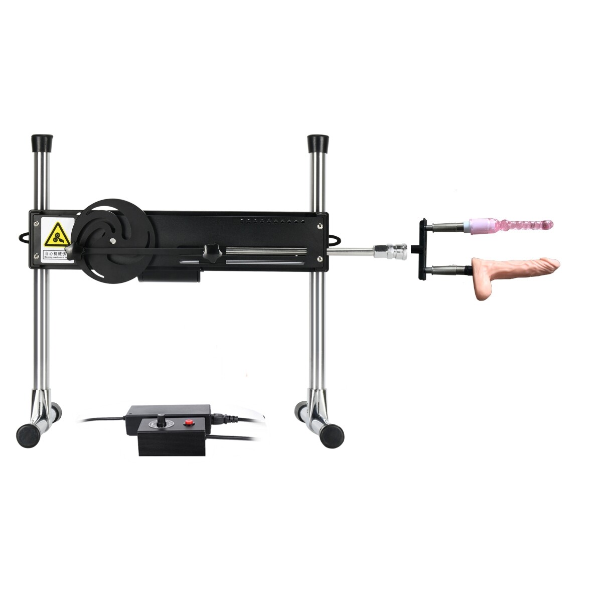 Premium Sex Machine met PRO Bijlagen + 3 stuks Anal Dildo