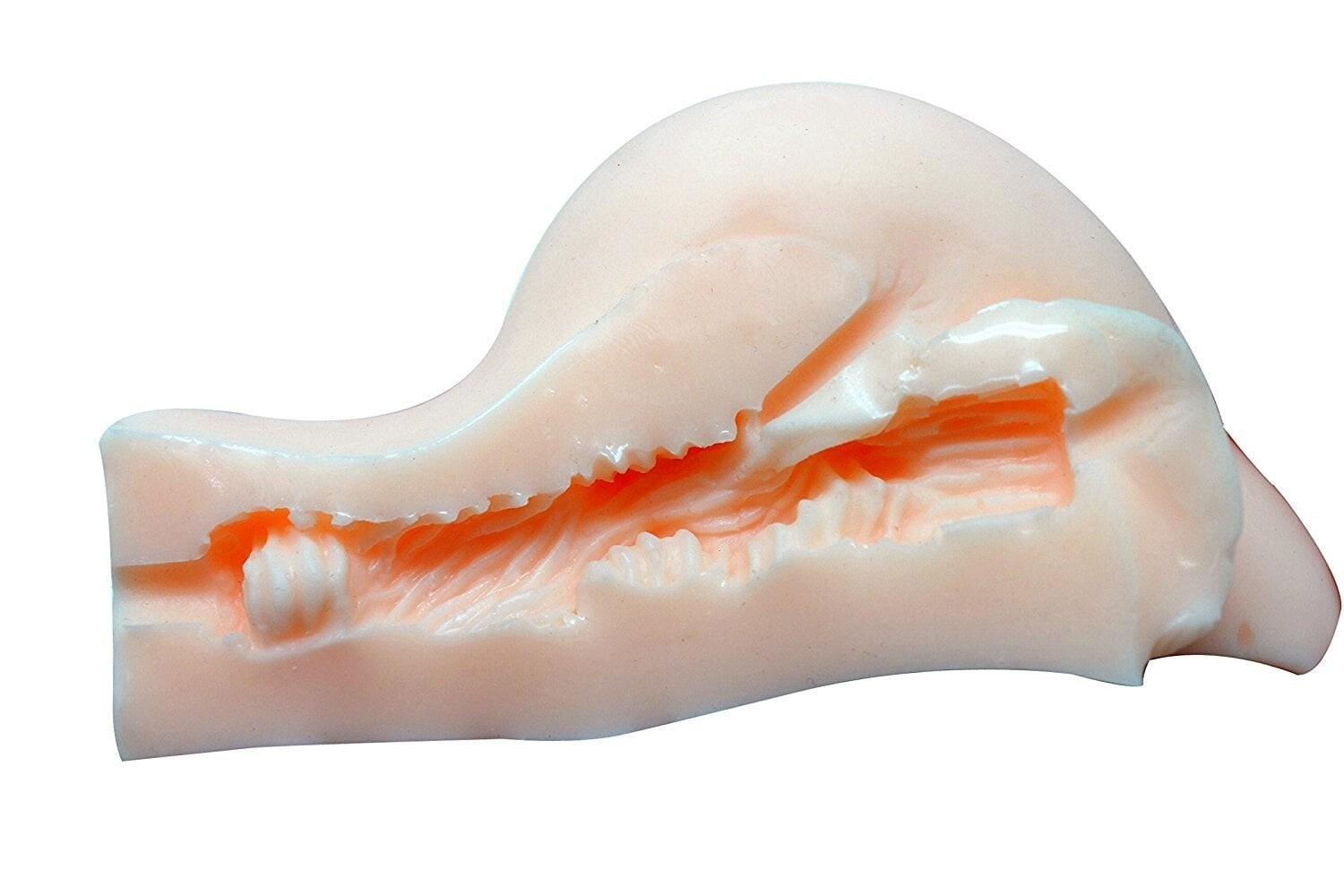 Realistische massieve kleine liefdespop, vleeskleurig