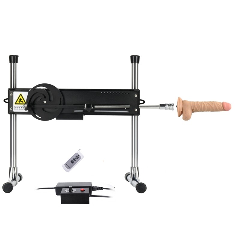 Afstandsbediening en draadgestuurde sekemachine Extreem stil en krachtig met grote dildo