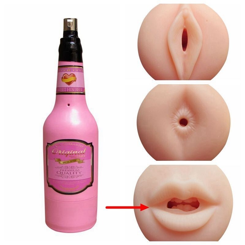 Sex Machine Attachment Oral Male Masturbation Beer Sex Cup for Men
