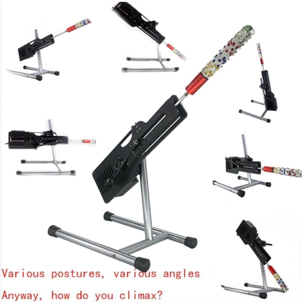 Updated Edition: Slimme Afstandsbediening Seksmachine 6 Snelheden Met 5 Grote Dildo's, Vaginale Beker voor Stellen