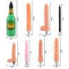 Bluetooth Adjustable Sex Machine Met 8 Dildo Opzetstukken en Vagina Cup