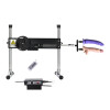 Premium Sex Machine Remote Control met PRO Attachment + Twee Grote Dildo's