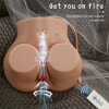Vibrerende 3D Pocket Pussy Ass Stocker Met Auto Zuigende Vagina 13.45lb/6.1kg