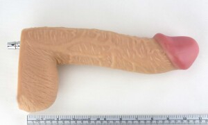 11'' Mega 1st Large Dildo voor Premium Sex Machine Accessoire Flesh