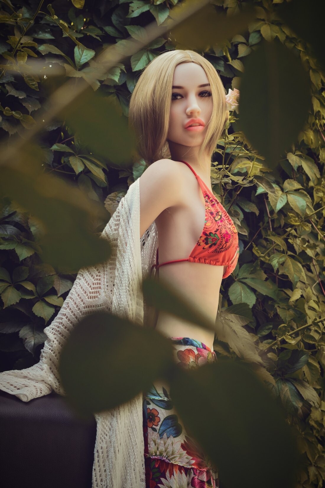 Bambole Sexi in Silicone Reale da 158 cm 5.18ft con Vagina Orale Realistica per Adulti