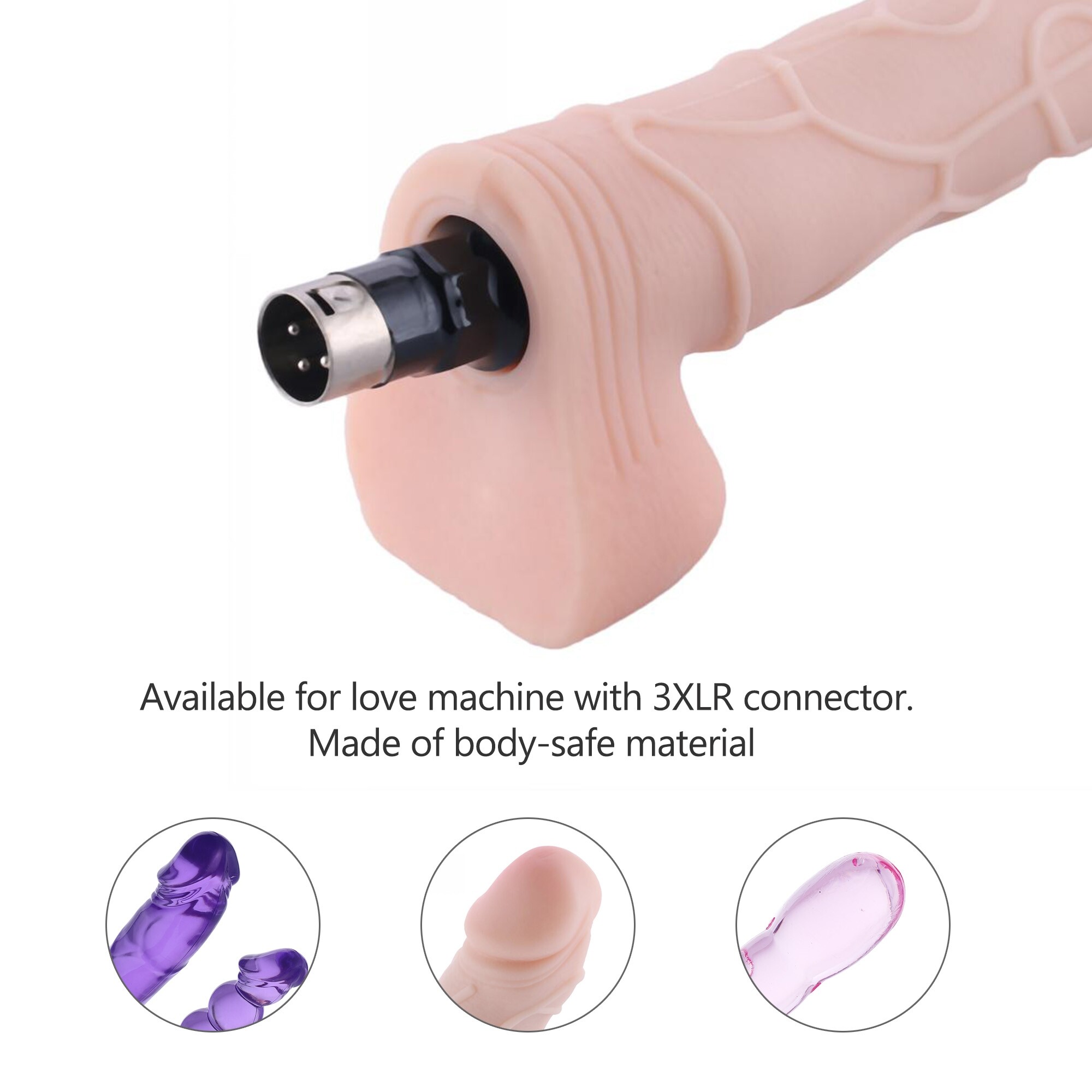 3XLR 3 Pezzi Diversi Giocattoli Sessuali per Adulti