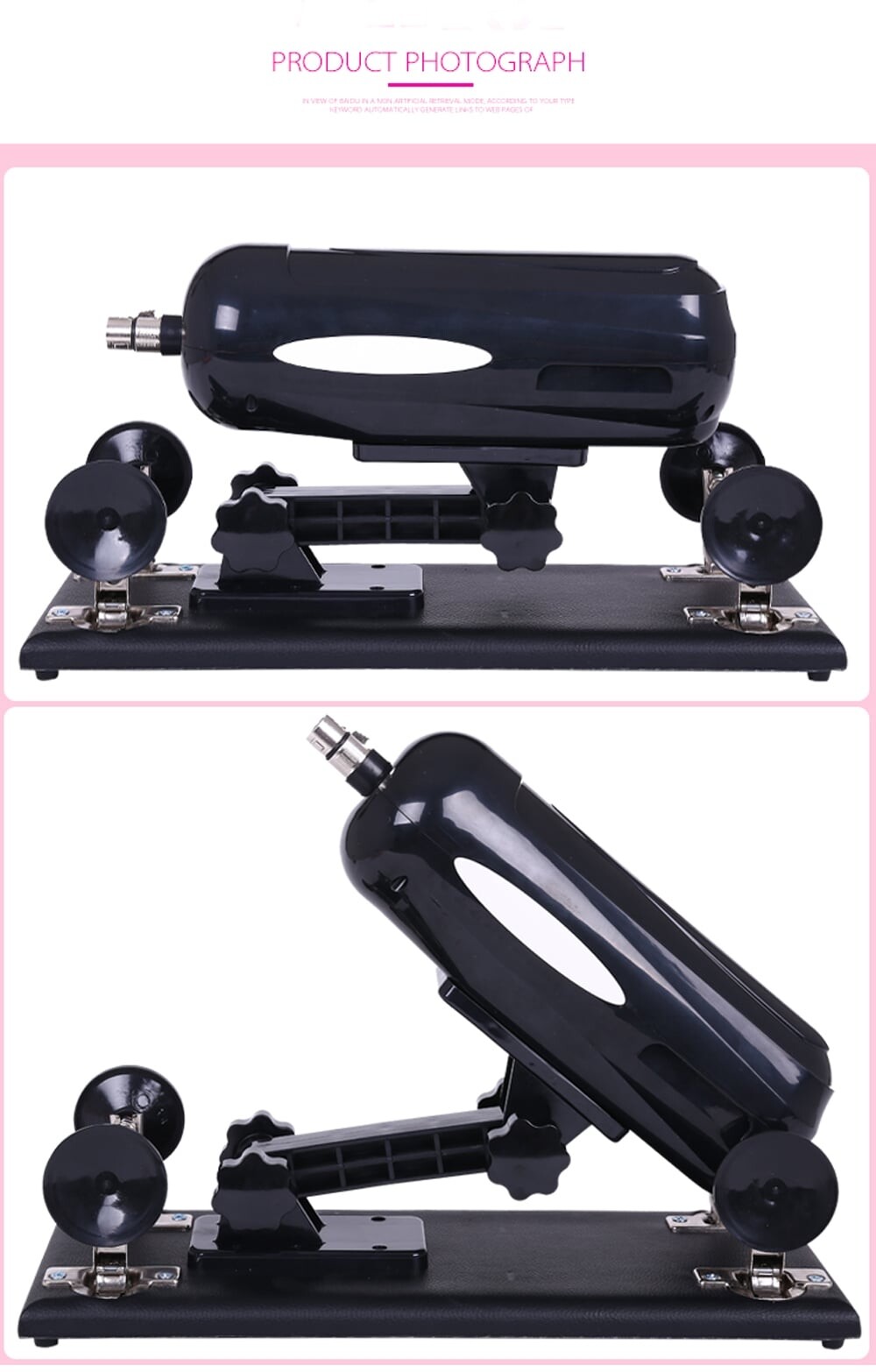 Macchina del sesso automatica multispeed regolabile per la masturbazione con 5 accessori