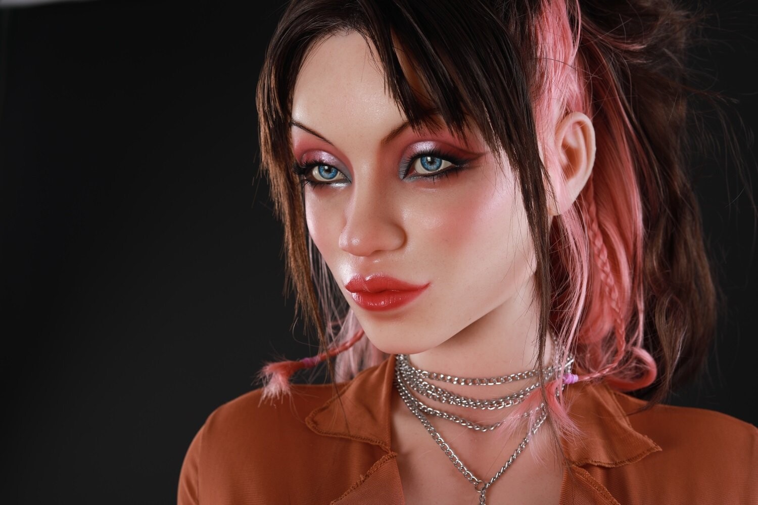 Bambola d'Amore in Silicone Completo con Grandi Seno per Uomini 175cm/5ft9